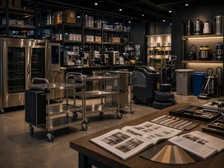 商用設備供應網站設計，企業設備展示、採購型錄與商用機具供應