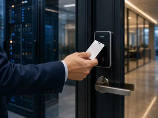 電子鎖與門禁系統網站設計，企業辦公室刷卡門禁與智慧鎖設備